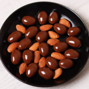 Delicious almond and chocolate sweets